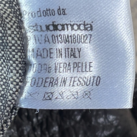 Studiomoda Italian Made Brown Large Designer Carryall Crossbody/tote - Picture 12 of 15